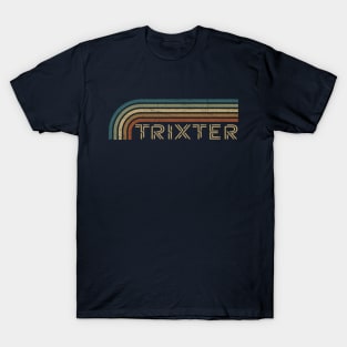 Trixter Retro Stripes T-Shirt